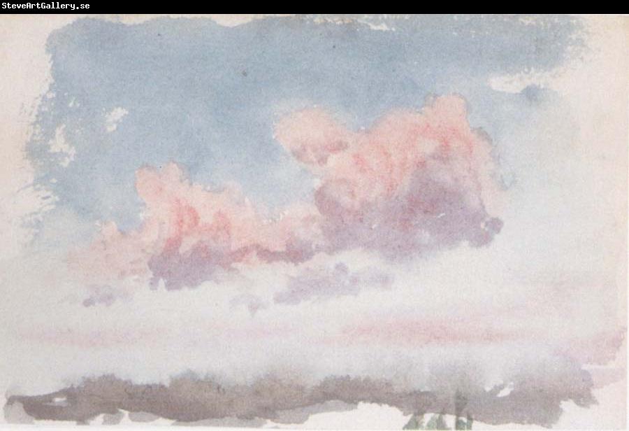 James Walter Robert Linton Untitled(Pink cloud study)